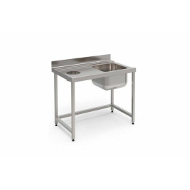 Стол предмоечный Vortmax Eksi, Fagor (1200х770х870)входн. ЛЕВ отв. д/сбора купить в Е.Маркет