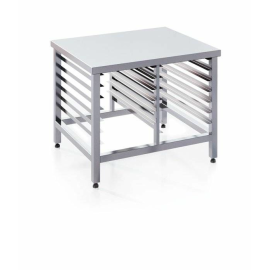 Подставка с направляющими Vortmax 845х725х690 для пароконвектоматов купить в Е.Маркет