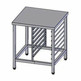 Подставка с направляющими Vortmax 750х730х850 для пароконвектоматов купить в Е.Маркет