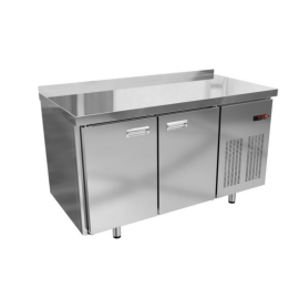 Стол холодильный KRONER СХб 2-140-70 с бортом купить в Е.Маркет