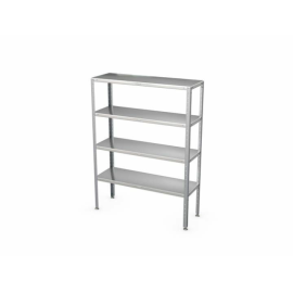 Стеллаж прямой сплошной Атеси СТК-С-600.600.1600-02-Н (СТКН-600/600) купить в Е.Маркет