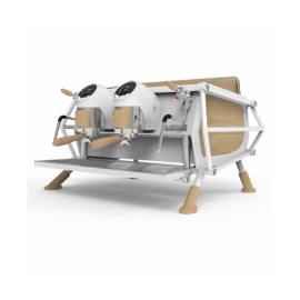 Кофемашина рожковая автоматическая Sanremo Cafe Racer 2 гр. 220В white and wood купить в Е.Маркет