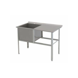 Ванна моечная с рабочей поверхностью Атеси ВМС-1/430 с бортом Алента купить в Е.Маркет