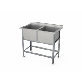 Ванна моечная Атеси ВСМ-Б-2.430-1-02 (ВМ-2/430 с бортом) купить в Е.Маркет