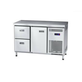 Стол холодильный Abat СХС-60-01 неохлаждаемая столешница без борта (дверь, ящики 1/2) купить в Е.Маркет