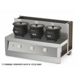 Мармит 1-х блюд Атеси Регата М1.3С-1370-02 под эл.супницы купить в Е.Маркет