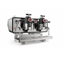 Кофемашина рожковая автоматическая Sanremo Opera 2гр. низкая, стальная-белая купить в Е.Маркет