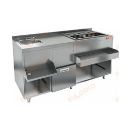 Станция барная HICOLD НБМКС-15/6БПК (без ящиков) купить в Е.Маркет