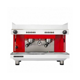 Кофемашина рожковая полуавтоматическая Sanremo Zoe Tall 2 гр. 220В бело-красная купить в Е.Маркет