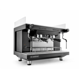 Кофемашина рожковая автоматическая Sanremo Zoe Tall SED 2 гр. чёрная купить в Е.Маркет