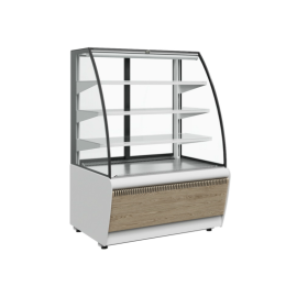 Витрина кондитерская Carboma K70 VM 0,9-2 STANDARD Паттерн (открытая 0106 Седой дуб) купить в Е.Маркет