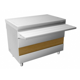 Прилавок нейтральный стол Атеси Ривьера НС-1120-02-О без полок купить в Е.Маркет