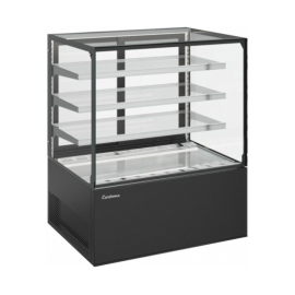 Витрина кондитерская Carboma KC71-130 VV 0,6-1 (9005) купить в Е.Маркет