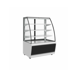 Витрина кондитерская Carboma K70 VM 0,6-2 STANDARD 9006-9005 (открытая) купить в Е.Маркет