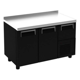 Стол барный Carboma T57 M2-1 9006-2 корпус серый, с бортом (BAR-250) купить в Е.Маркет