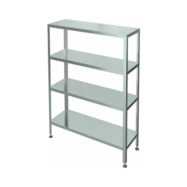 Стеллаж прямой сплошной МариХолодМаш С-4-0,4/0,95/1,8 (оцинк.) купить в Е.Маркет