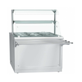 Мармит электрический кухонный 2-х блюд Abat ЭМК-70Х-02 купить в Е.Маркет