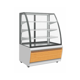 Витрина кондитерская Carboma K70 VM 0,9-2 STANDARD Паттерн (открытая 0107 Ольха) купить в Е.Маркет