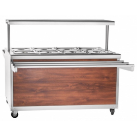 Мармит 2-х блюд Abat ЭМК-70ПМ-01 паровой кашир. купить в Е.Маркет