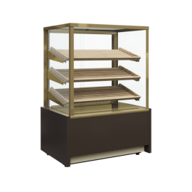 Витрина нейтральная напольная Carboma KC70 N 0,6-1 LIGHT Bread 0102-0109 (со стеклом) купить в Е.Маркет