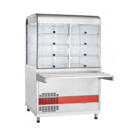 Прилавок-витрина холодильный Abat ПВВ(Н)-70КМ-С-НШ кашир купить в Е.Маркет