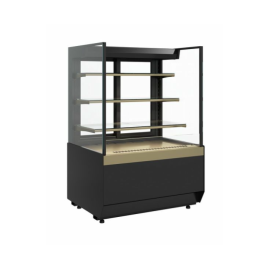 Витрина кондитерская Carboma KC70 VM 1,3-2 STANDARD открытая, прямая боковина (версия 2.0) (9005-0109) купить в Е.Маркет
