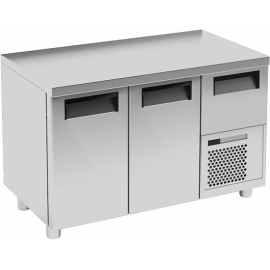 Стол барный Carboma T57 M2-1 0430-19 корпус нерж, без борта, планка (BAR-250 Carboma) купить в Е.Маркет