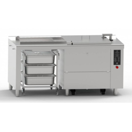 Фритюрница электрическая Abat ЭФК-70Л автоматическая купить в Е.Маркет