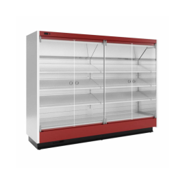 Холодильная горка фруктовая с выносным агрегатом МариХолодМаш София 195/71 ВХСп-2,5 со стеклянными дверями купить в Е.Маркет