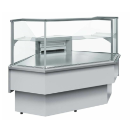 Витрина холодильная Carboma GC110 VM-5 (с боковинами, динамика, внешний 90) (0011-9006) купить в Е.Маркет