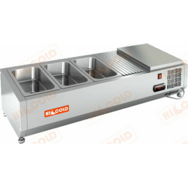 Холодильная витрина для ингредиентов HICOLD VRTO 1000 1/4 купить в Е.Маркет