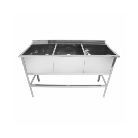 Ванна моечная Hessen ВМП 3/6 нерж. купить в Е.Маркет