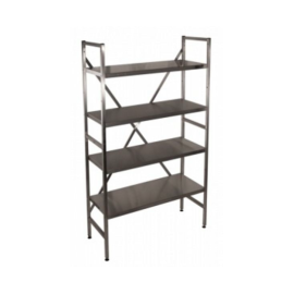 Стеллаж прямой сплошной RADA СМ-12/4Н купить в Е.Маркет