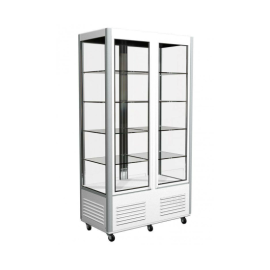 Шкаф кондитерский Carboma D4 VM 800-1 (R800C) (цвет по схеме, 2 дв,решетки) купить в Е.Маркет