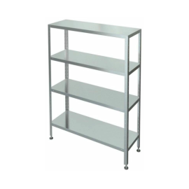 Стеллаж прямой сплошной МариХолодМаш С-4-0,4/1,2/1,6 (полки - оцинковка) купить в Е.Маркет