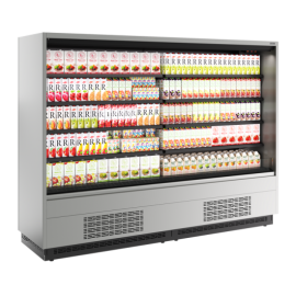 Холодильная горка гастрономическая Carboma FC20-07 VM 2,5-2 0030 (версия 2.0) 9006-9005 купить в Е.Маркет