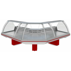 Витрина холодильная с выносным агрегатом МариХолодМаш Парабель ВХСн-УН (одна тумба) купить в Е.Маркет