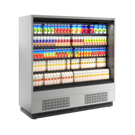 Холодильная горка гастрономическая Carboma FC20-07 VM 1,9-2 0030 (версия 2.0) (9006-9005) купить в Е.Маркет