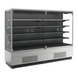 Холодильная горка гастрономическая Carboma FC 20-07 VM 2,5-1 Light (фронт Х0) (версия 2.0) 9006-9005 купить в Е.Маркет