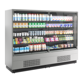 Холодильная горка гастрономическая Carboma FC 20-07 VM 2,5-1 0030 Light (фронт Х0) (версия 2.0) 9006-9005 купить в Е.Маркет