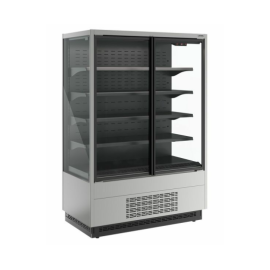 Холодильная горка универсальная Carboma FC20-07 VV 1,3-1 STANDARD фронт X1 (версия 2.0) (0430) купить в Е.Маркет