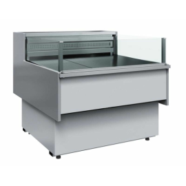 Витрина холодильная открытая Carboma GC110 VM 1,25-2 (с боковинами, динамика, открытая) (0011-9006) купить в Е.Маркет