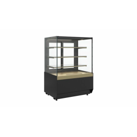 Витрина нейтральная напольная Carboma KC70 N 1,3-1 LIGHT версия 2.0 (9005-0109) купить в Е.Маркет