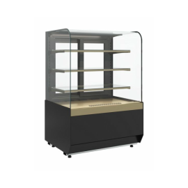 Витрина нейтральная напольная Carboma KR70 N 1,3-1 LIGHT (9005-0109) купить в Е.Маркет