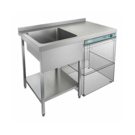 Ванна моечная под посудомоечную машину HICOLD НСО1МП-12/7БЛ купить в Е.Маркет