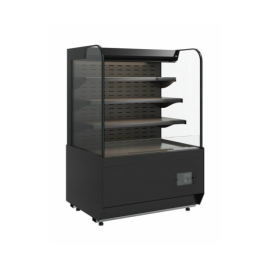 Витрина кондитерская Carboma KR70 VM 0,9-2 STANDARD открытая, горка (9005) купить в Е.Маркет