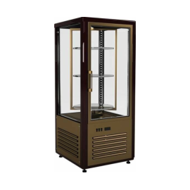 Шкаф кондитерский Carboma D4 VM 120-2 (R120Свр) (0109-0102 (коричнево-золотой)) купить в Е.Маркет