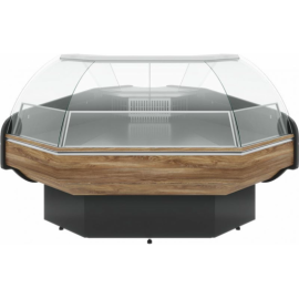 Витрина универсальная Carboma G120 VV-5 KombiLux (внешний угол, динамика, цвет по схеме) купить в Е.Маркет