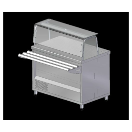 Прилавок-витрина холодильный МариХолодМаш ПВХЭ150 купить в Е.Маркет