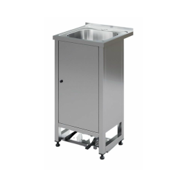 Рукомойник металлический МариХолодМаш с педальным приводом, с бортом 500х500х850мм купить в Е.Маркет